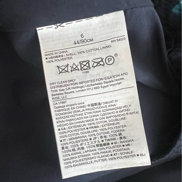 Women’s Banana Republic High Waisted Geometric Midi Skirt, Size 6 - Picture 15 of 15